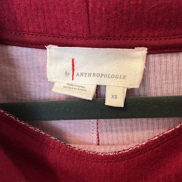 Anthropologie Oversized Theresa Mock Neck Tunic Top XS - Picture 4 of 6